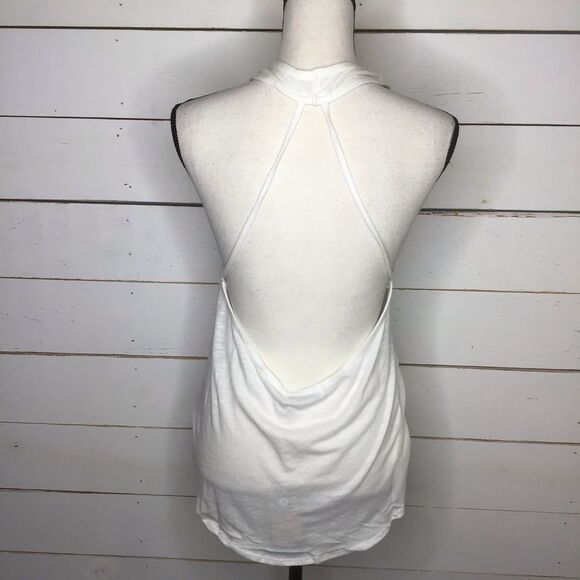 New Prana Glenna Tank Sleeveless Open Back Organic - Picture 2 of 7